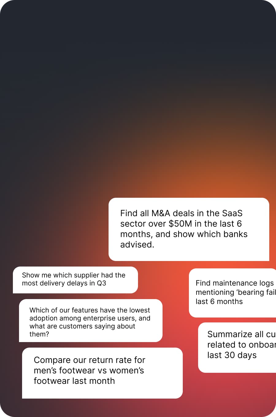 Talk naturally with your data